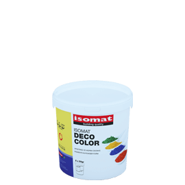 ISOMAT DECO COLOR Υψηλής ποιότητας, ανόργανες χρωστικές σε μορφή σκόνης για χρωματισμό κονιαμάτων και σκυροδέματος